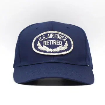 U.S.AIR FORCE 미국 공군 퇴역 자수 패치 캡 구제 의류