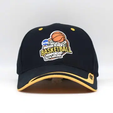 NCAA 남성용 농구 자수 캡 구제 의류 블랙