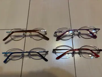 칠석 한정 가격 새상품 안경 프레임 4개 세트