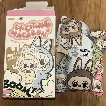 정품 POP MART EXCITING MACARON Soymilk