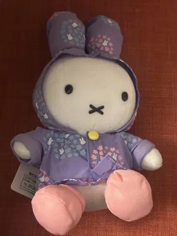 레인코트 미피 봉제 인형 미피 스타일 한정판