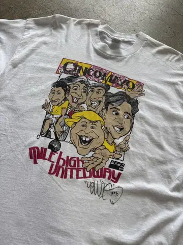 90s FRUIT OF THE LOOM 기업 및 이벤트 티셔츠