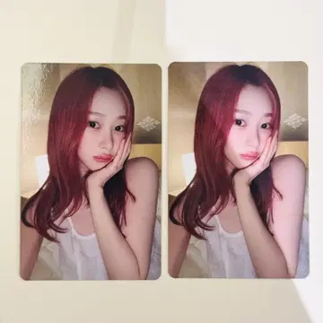 aespa dirty work 타워 레코드 혜택 지젤 트레이딩 카드 2장