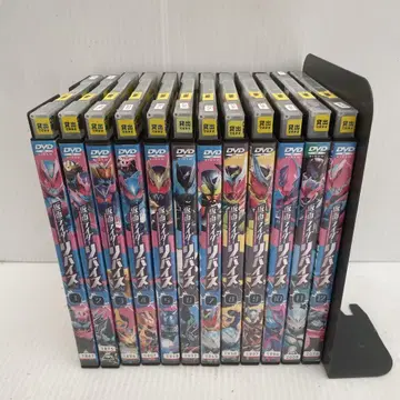 케이스 포함 가면라이더 리바이스 DVD 전 12권 전권 세트 렌탈 상품