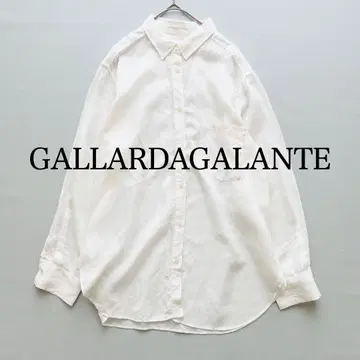 GALLARDAGALANTE 린넨 100 2way 카슈쿨 블라우스