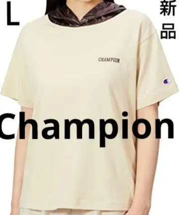 Champion 우먼스 새상품 스크립트 로고 반팔 L 챔피언 봄/여름