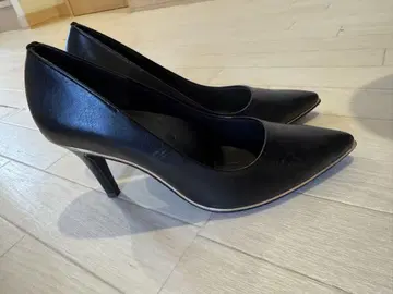ESPERANZA 블랙 스틸레토 펌프스 23.5cm