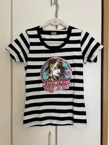Hysteric Glamour 보더 티셔츠 반팔