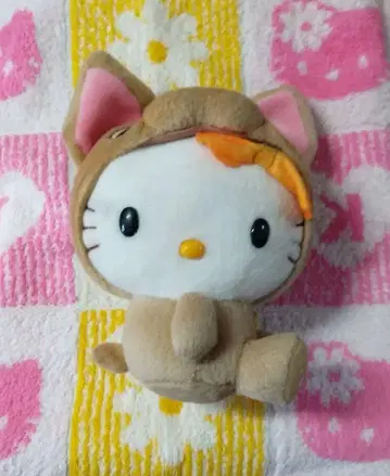 산리오 헬로키티 개 불독? 봉제 인형