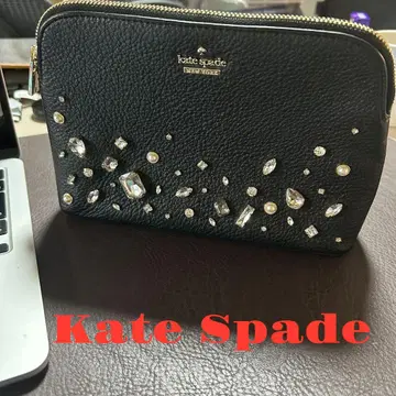 Kate Spade 블랙 프래그먼트 케이스 파우치 소품함