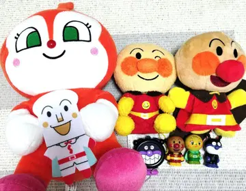 호빵맨 봉제 인형 세트
