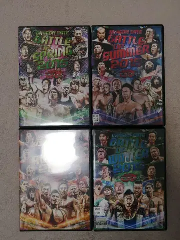 드래곤 게이트 프로레슬링 DVD 세트 2015년 4장