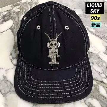 90s 리퀴드 스카이 LIQUID SKY 캡 미사용 새상품