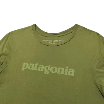 2018 USA제 파타고니아 patagonia 텍스트 로고 티셔츠