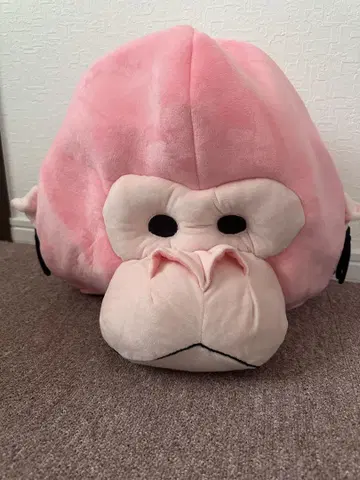 핑크 고릴라 봉제 인형