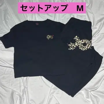 9090 로고 걸 티셔츠 스웨트팬츠 M