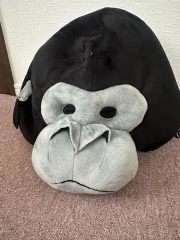고릴라 얼굴 봉제 인형