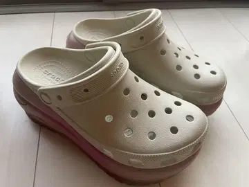 Crocs 통굽 크로그 샌들