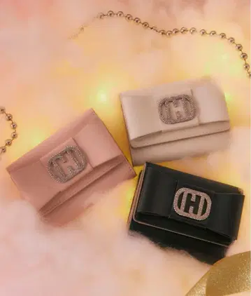 JILL by JILL STUART wink J 미니 지갑 블랙