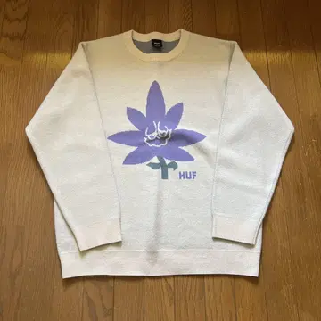 HUF PURPLE BUDDY SWEATER 스웨터 니트