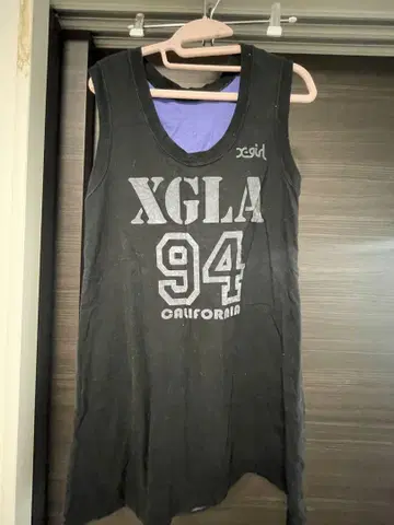 X-girl 엑스걸 리버서블 원피스 y2k