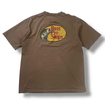 버스 프로 샵 Bass Pro Shops 구제 의류 티셔츠 베이지 M