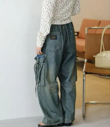 Kastane 카의 데님 팬츠 블루 사이즈 0