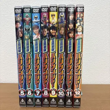 닌포우전대 하리켄저 DVD 5~12권 세트