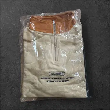 ANAME 하프 지퍼