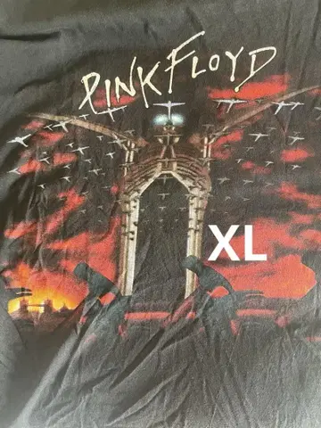 PINK FLOYD THE WALL 티셔츠 XL