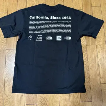 THE NORTH FACE 블랙 티셔츠 M