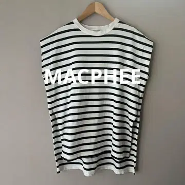 MACPHEE 코튼 저지 프렌치 슬리브 풀오버