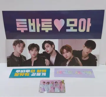 TOMORROW X TOGETHER 사진 슬로건 세트