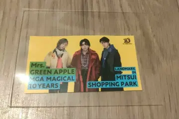 Mrs. GREEN APPLE 미쓰이 쇼핑 파크 가챠
