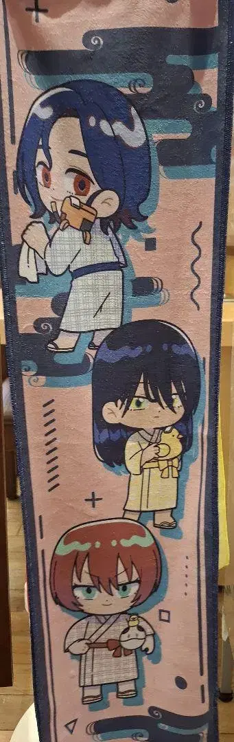 지크 액스 극락탕 콜라보 머플러 타월 마추 슈지 냐안