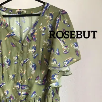 ROSEBUT 롱 원피스 프릴 소매