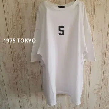 CANAL JEAN 1975 TOKYO "TEAM5" 루즈 티셔츠