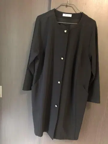 마카나나 캐시 블랙 긴팔 롱 자켓 사이즈 2