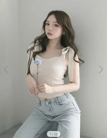 ANDMARY 니나 리본 톱스