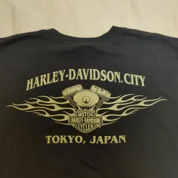 Harley-Davidson 할리데이비슨 티셔츠 블랙