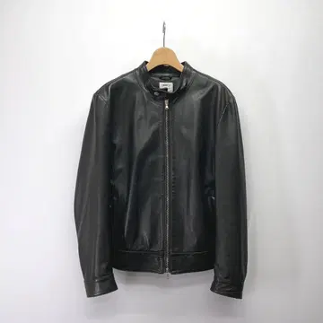 EMMETI 엠메티 램스킨 싱글 라이더 자켓 50 블랙
