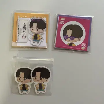 bts 인더솜 스시로 콜라보 아크릴 스탠드 씰 정국