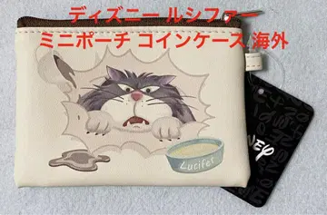 디즈니 신데렐라 루시퍼 미니 파우치 코인 케이스 일본 미입고 해외
