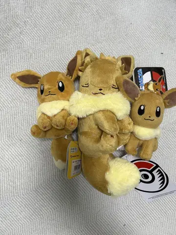 이브이 봉제 인형 3개, 택 포함