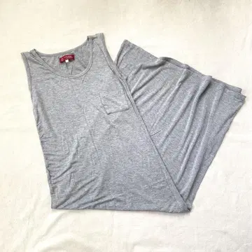 The DUFFER of St.GEORGE 슬리브리스 티셔츠 원피스