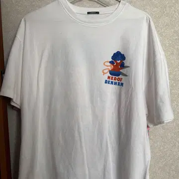 덴함 DENHAM HEDOFDENHAM 티셔츠 S 화이트
