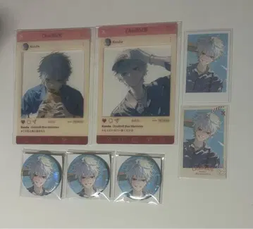 쿠츠하 캔뱃지 폴라로이드 혜택 blue memories