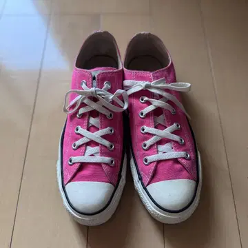 컨버스 올스타 네온 핑크 25.5cm