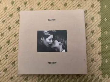 SHINee 태민 솔로 앨범 PRESS IT 얼룩 있음 포토 카드 포함
