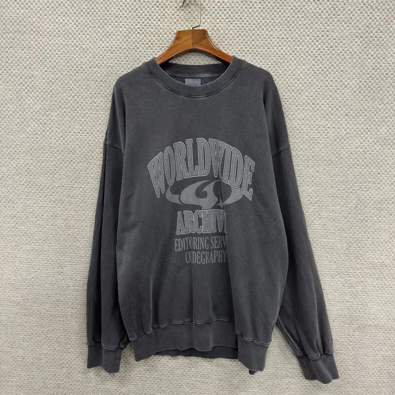 トップス codegraphy  SPORTS CREW NECK CODEGRAPHY | 코드그라피 Codegraphy Sports Crew Neck Charcoal